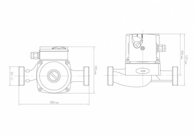 Циркуляционный насос ДЖИЛЕКС «ЦИРКУЛЬ» 25/60 серия ХИТ